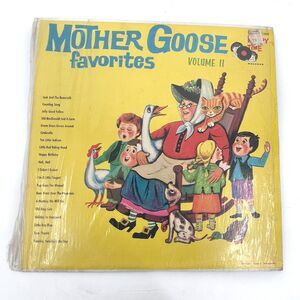 Mother Goose Favorites Vol. II Vintage LP Vinyl Record Erwin Schachner